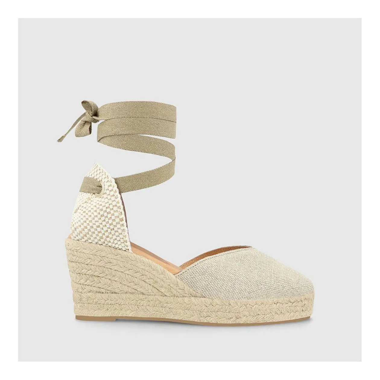 alpargatas_beige_punelox_1.webp Best Sale Alpargatas Beige Punelo-X Mujer Cuñas Y Alpargatas