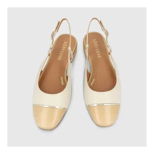 Best Bailarinas Beige Amb4471 Mujer Bailarinas