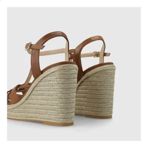Clearance Cuñas Marrones Yunari Mujer Cuñas Y Alpargatas