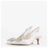 Clearance Salones De Novia Blancos Clavel Mujer Salones De Novia