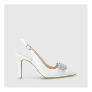 Flash Sale Salones De Novia Blancos Rimori Mujer Salones De Novia