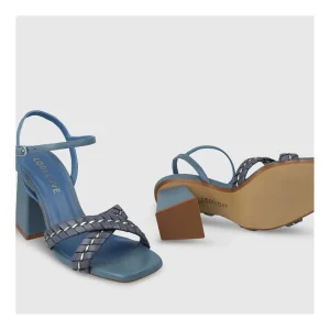 Clearance Sandalias Azules Gei4381 Mujer Sandalias