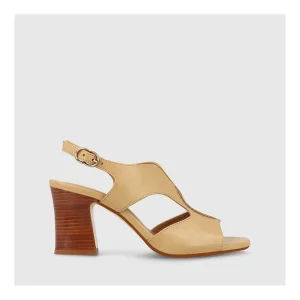 Fashion Sandalias Beige Lan4212 Mujer Sandalias