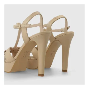 Sale Sandalias Beige Tren Mujer Sandalias