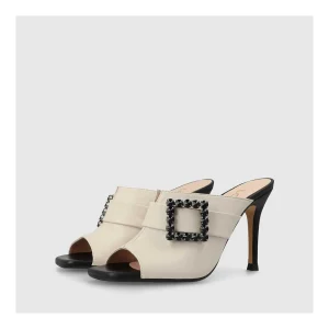 Cheap Sandalias Blancas Sinusu Mujer Sandalias