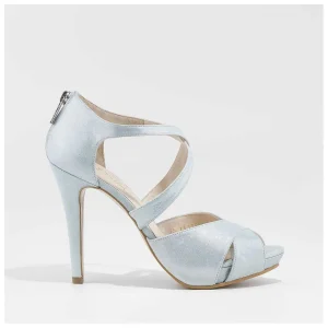 Fashion Sandalias De Novia Azules Goya Mujer Sandalias De Novia