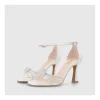 Flash Sale Sandalias De Novia Blancas Haluxur Mujer Sandalias De Novia