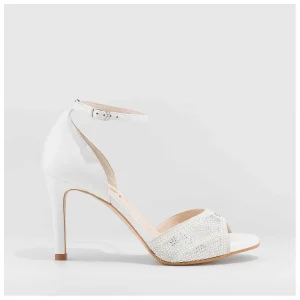 Sale Sandalias De Novia Blancas Inceru Mujer Sandalias De Novia