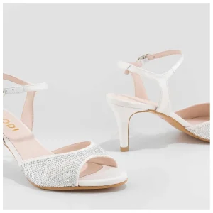 Store Sandalias De Novia Blancas Javir-Te Mujer Sandalias De Novia