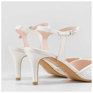 Store Sandalias De Novia Blancas Javir-Te Mujer Sandalias De Novia