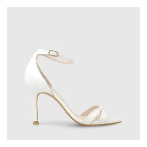 Fashion Sandalias De Novia Blancas Sarly Mujer Sandalias De Novia