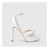 Discount Sandalias De Novia Blancas Tainoa Mujer Sandalias De Novia