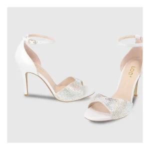 Sale Sandalias De Novia Blancas Yamae Mujer Sandalias De Novia