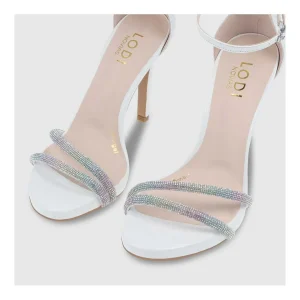 Cheap Sandalias De Novia Blancas Yutisa Mujer Sandalias De Novia