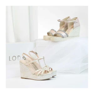Cheap Sandalias De Novia Doradas Yoshio Mujer Sandalias De Novia