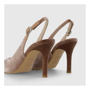 Hot Sandalias De Novia Terciopelo Rosa Siula-Teno Mujer Sandalias De Novia
