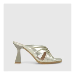 Shop Sandalias Doradas Hipos Mujer Sandalias
