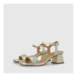 Hot Sandalias Doradas Mil4376-X Mujer Sandalias