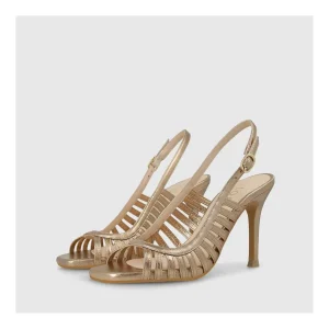 Cheap Sandalias Doradas Simel Mujer Sandalias