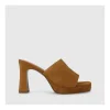 Shop Sandalias Marrones Genia Mujer Sandalias