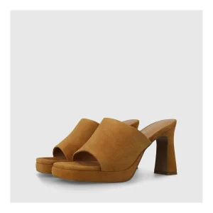 Shop Sandalias Marrones Genia Mujer Sandalias