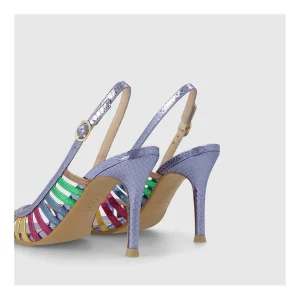 Store Sandalias Moradas Simel Mujer Sandalias