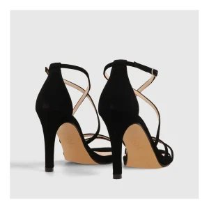 Store Sandalias Negras Inriko-X Mujer Sandalias