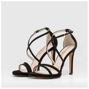 Online Sandalias Negras Yuriko-X Mujer Sandalias