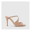 New Sandalias Nude Satir Mujer Sandalias