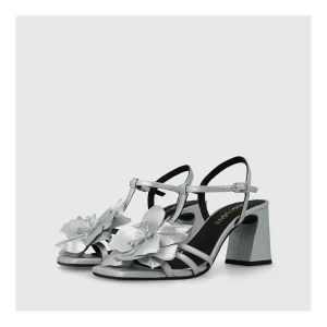 Cheap Sandalias Plateadas Bot5200 Mujer Sandalias
