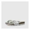 Clearance Sandalias Plateadas B-Pala Mujer Sandalias