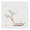 Cheap Sandalias Plateadas Cannes Mujer Sandalias