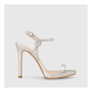 Cheap Sandalias Plateadas Cannes Mujer Sandalias