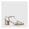Discount Sandalias Plateadas Rol4341 Mujer Sandalias