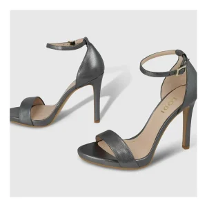 Clearance Sandalias Plateadas Yurisa Mujer Sandalias