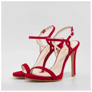 Clearance Sandalias Rojas Cannes Mujer Sandalias