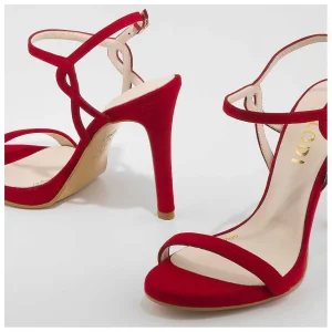 Clearance Sandalias Rojas Cannes Mujer Sandalias