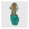 New Sandalias Verdes Bot5200 Mujer Sandalias