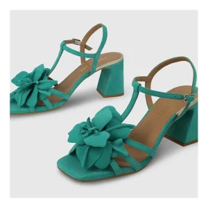 New Sandalias Verdes Bot5200 Mujer Sandalias