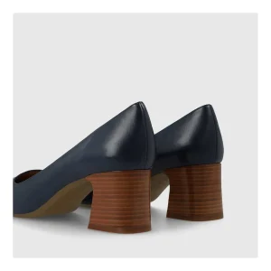Outlet Zapatos De Salón Azules Cla4260 Mujer Zapatos De Salón