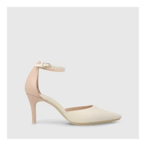 Outlet Zapatos De Salón Beige Ewar Mujer Zapatos De Salón