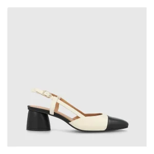 Shop Zapatos De Salón Blancos Rol4343 Mujer Zapatos De Salón