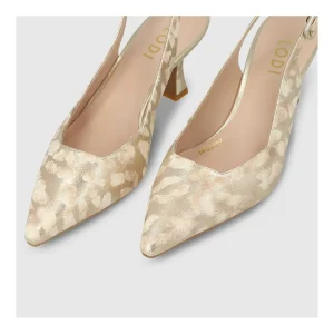 Cheap Zapatos De Salón Dorados Juco Mujer Zapatos De Salón