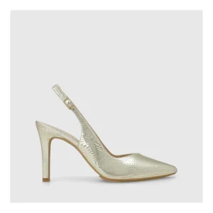 Fashion Zapatos De Salón Dorados Raian-Tp Mujer Zapatos De Salón