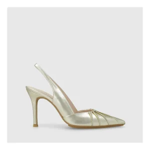 Best Sale Zapatos De Salón Dorados Safine Mujer Zapatos De Salón