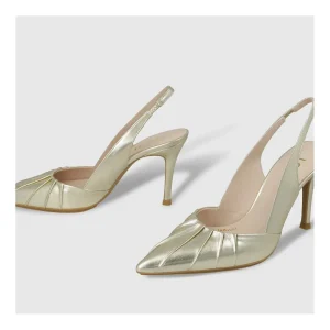 Best Sale Zapatos De Salón Dorados Safine Mujer Zapatos De Salón
