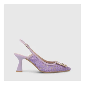 Best Zapatos De Salón Morados Asune Mujer Zapatos De Salón