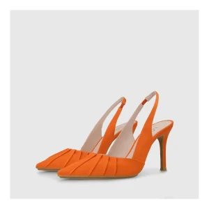 Discount Zapatos De Salón Naranjas Safine-Te Mujer Zapatos De Salón