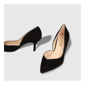 Outlet Zapatos De Salón Negros Mocley-X Mujer Zapatos De Salón