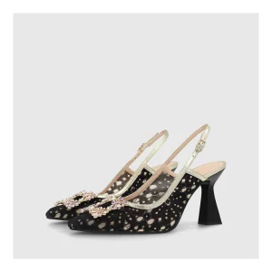 New Zapatos De Salón Negros Sitas Mujer Zapatos De Salón